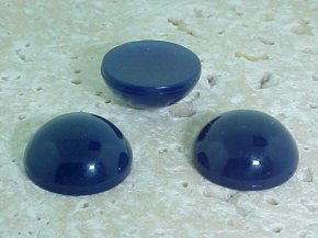 Lapis Opaque - 9mm. Round Domed Cabochons - Lots of 144