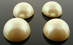 20MM CULTURA HIGH DOME PEARL ROUND CABOCHONS - Lot of 72