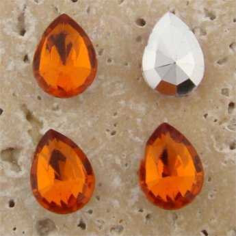 Madeira Topaz Jewel -15x11mm Pear Faceted Gem Jewel - Lot of 144