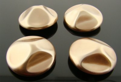 27MM BRONZE BAROQUE PEARL ROUND CABOCHONS - Lot of 72