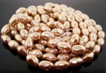 BRONZE 18X12MM BAROQUE OVAL JAPANESE PEARLS - Lot of 42