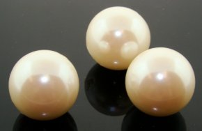 CULTURA 18MM ROUND SMOOTH JAPANESE PEARLS - Lot of 12