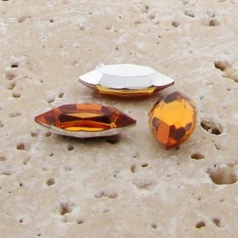 Madeira Topaz - 15x7mm. Navette Faceted Gem Jewels - Lots of 144