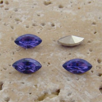 Lt Amethyst Jewel -10x5mm Navette Faceted Gem Jewel - Lot of 144