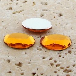 Madeira Topaz Faceted - 10x8mm. Oval Cabochons - Lots of 144