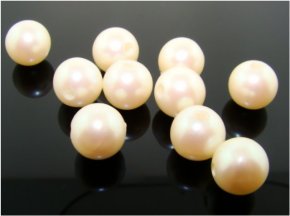 CULTURA 12MM ROUND SMOOTH JAPANESE PEARLS - Lot of 12