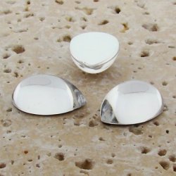 Crystal Jewel - 18x13mm. Pear Domed Cabochons - Lots of 144