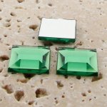 Peridot Jewel Faceted - 15mm. Square Cabochons - Lots of 144