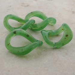 Jade Links - 19X19 Square Interlocking Links - Lot of 12