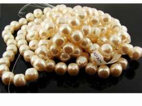 CULTURA 12MM BAROQUE ROUND JAPANESE PEARLS - Lot of 63
