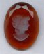 TOPAZ 40X30MM OVAL LADY HEAD CARVED INTAGLIOS - Lot of 12