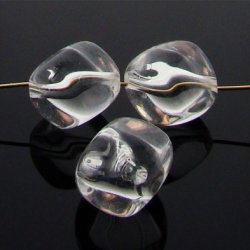 CRYSTAL 15MM FACETED BEADS - Lot of 12