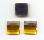 Topaz Jewel Faceted - 15mm. Square Cabochons - Lots of 144