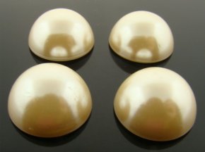 22MM CULTURA HIGH DOME PEARL ROUND CABOCHONS - Lot of 72