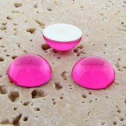 Pink Jewel - 5mm. Round Domed Cabochons - Lots of 144
