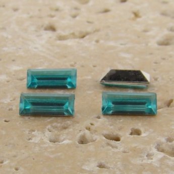 Lt Sapphire Jewel -7x3mm Rectangle Baguette Gem Jewel-Lot of 144