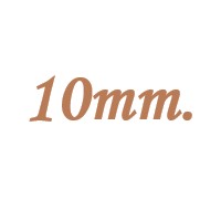 10mm.