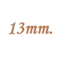 13mm.