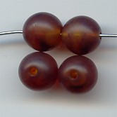 TORTOISE MARBLE MATTE 10MM ROUND BEADS - Lot of 12