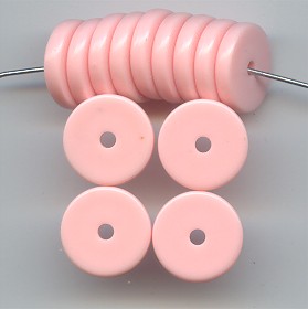 ANGELSKIN 3X14MM DISC SPACER BEADS - Lot of 12