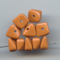 OCKER 5X11MM NUGGET BEADS - Lot of 12
