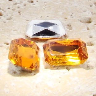 Madeira Topaz - 14x10mm Octagon Faceted Gem Jewels - Lots of 144