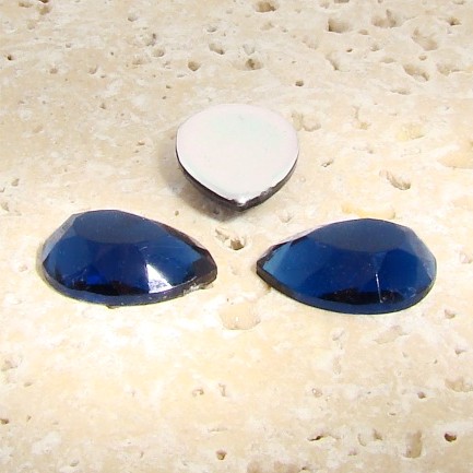 (image for) Montana Sapphire Faceted - 18x13mm. Pear Cabochons - Lots of 144