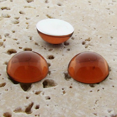 (image for) Topaz Jewel - 5mm. Round Domed Cabochons - Lots of 144
